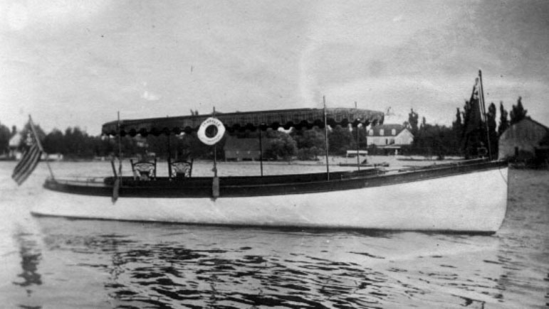 Pleasure Boat ISABEL owned by the Tooker Family Port Maitland