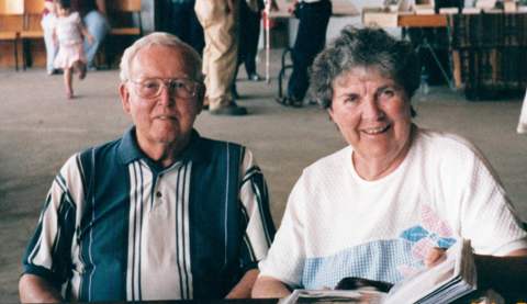 Bill Cauley and wife Joan nee Boyle Festival of History July 24, 2004