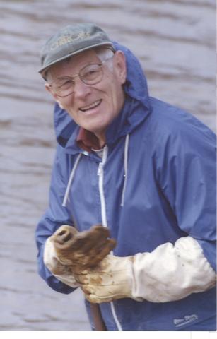 Bill Haartman, A constant volunteer at the lock Wm, A. Warnick collection